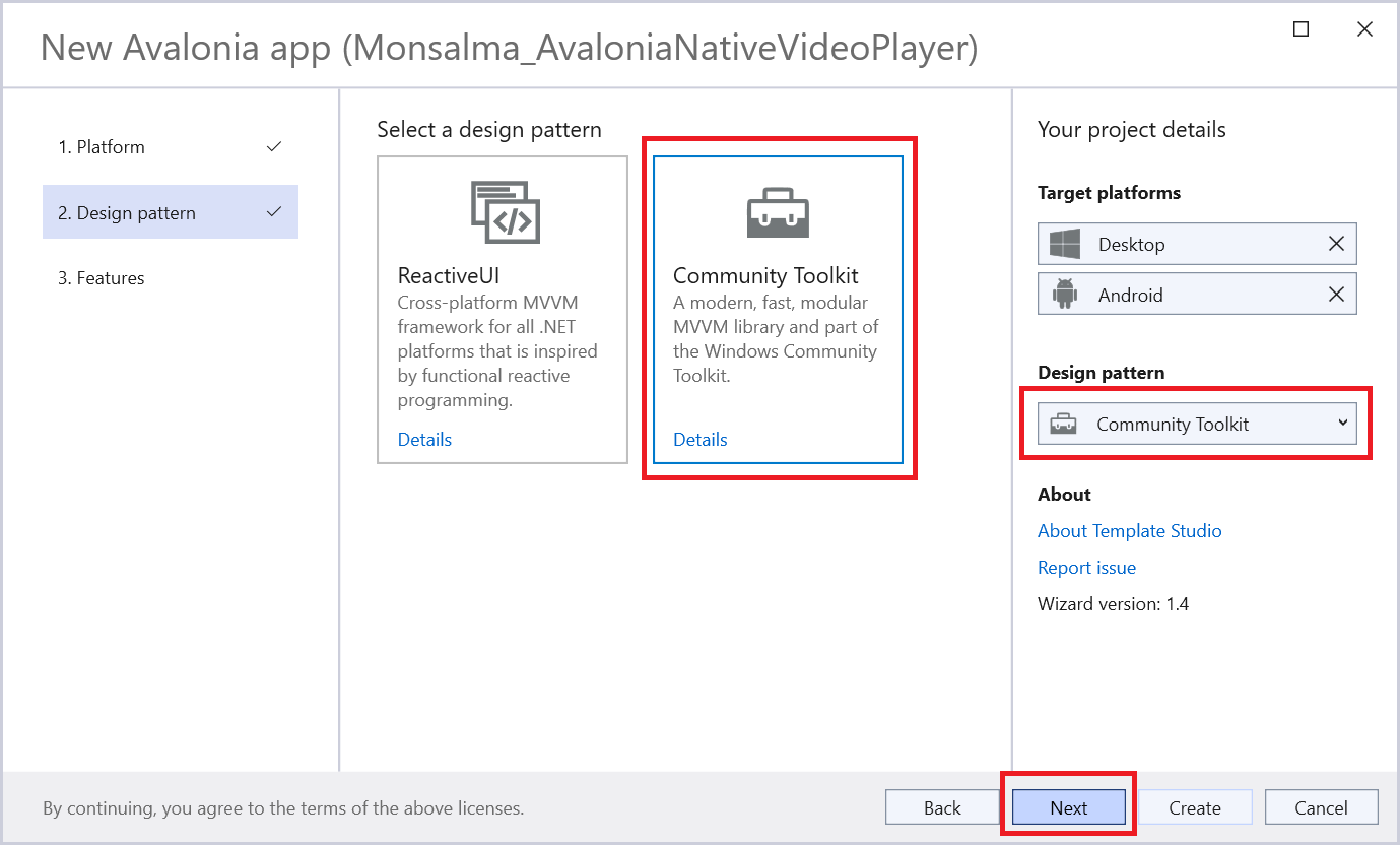 Avalonia UI - Native Video Playback - 05 - Select a design pattern